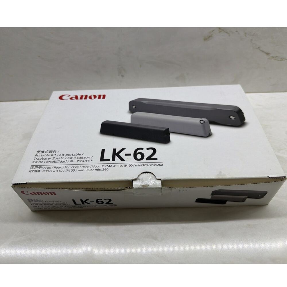 Canon LK-62 Rechargeable Lithion Ion Battery Portable Kit OPEN BOX